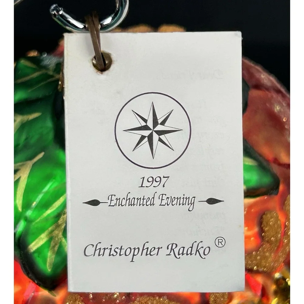 Christopher Radko authentic christopher